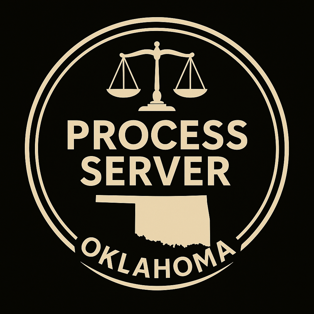 Professional process server credentials and qualifications Oklahoma